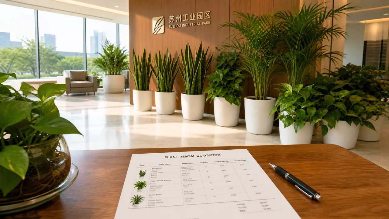 吴江绿植租赁报价怎么谈？我把一份合同逐项拆给你看