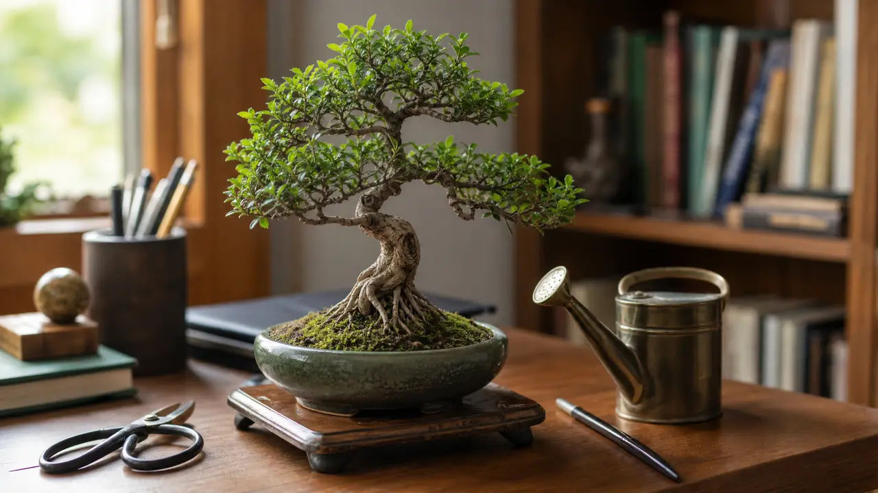 桌面绿植盆景值不值多花的钱？和普通小盆栽差在哪