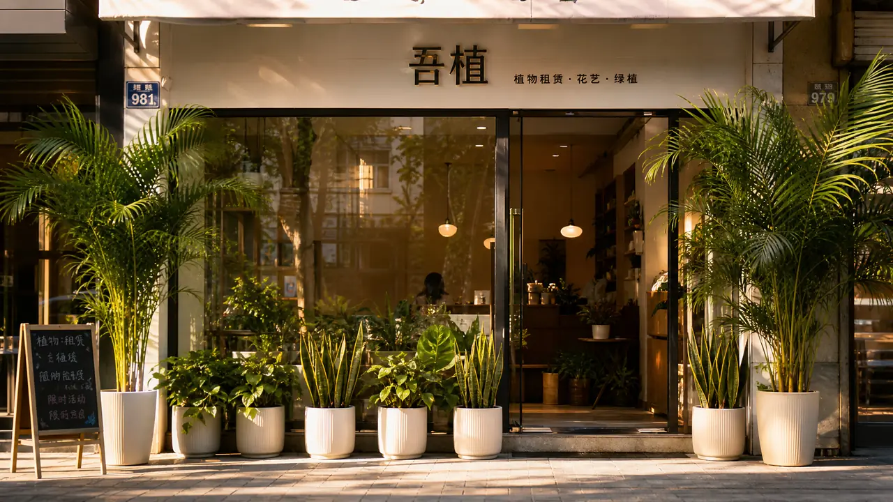 常州绿植出租十来盆起做吗？小店选品、月费和换盆节奏