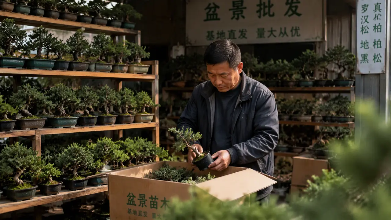 绿植盆景批发怎么拿货不被坑？起批量、价格水分和验货顺序