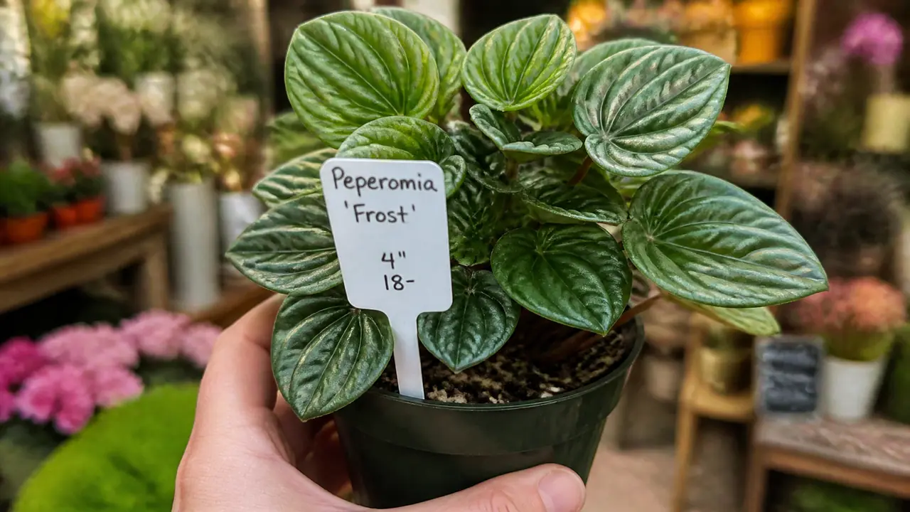 盆栽绿植名称看不懂？花盆标签上的商品名、规格码、产地一行行拆开读