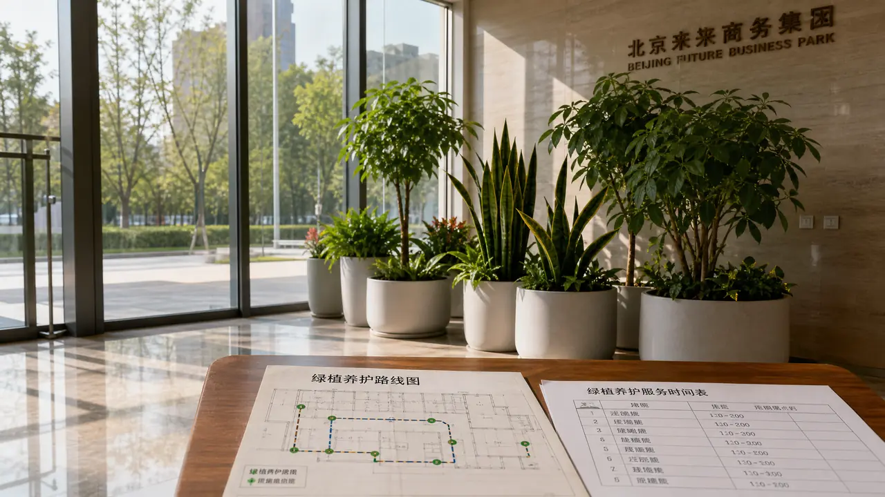 顺义绿植租摆服务范围怎么谈？远郊响应和补苗频率先问清