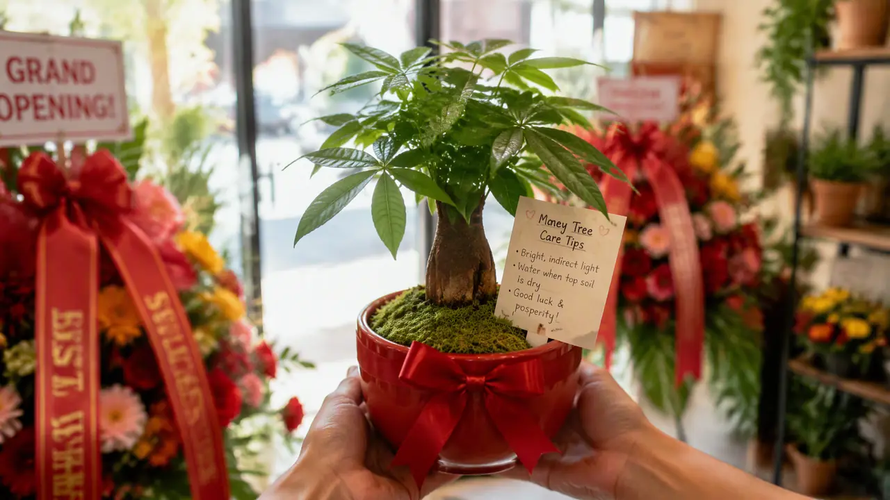 招财绿植送人有讲究：开业、乔迁、送礼的忌讳和清单