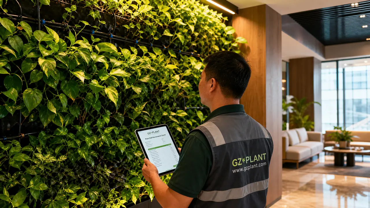 广州绿植墙公司报价差三倍？签约前把这4件事问清