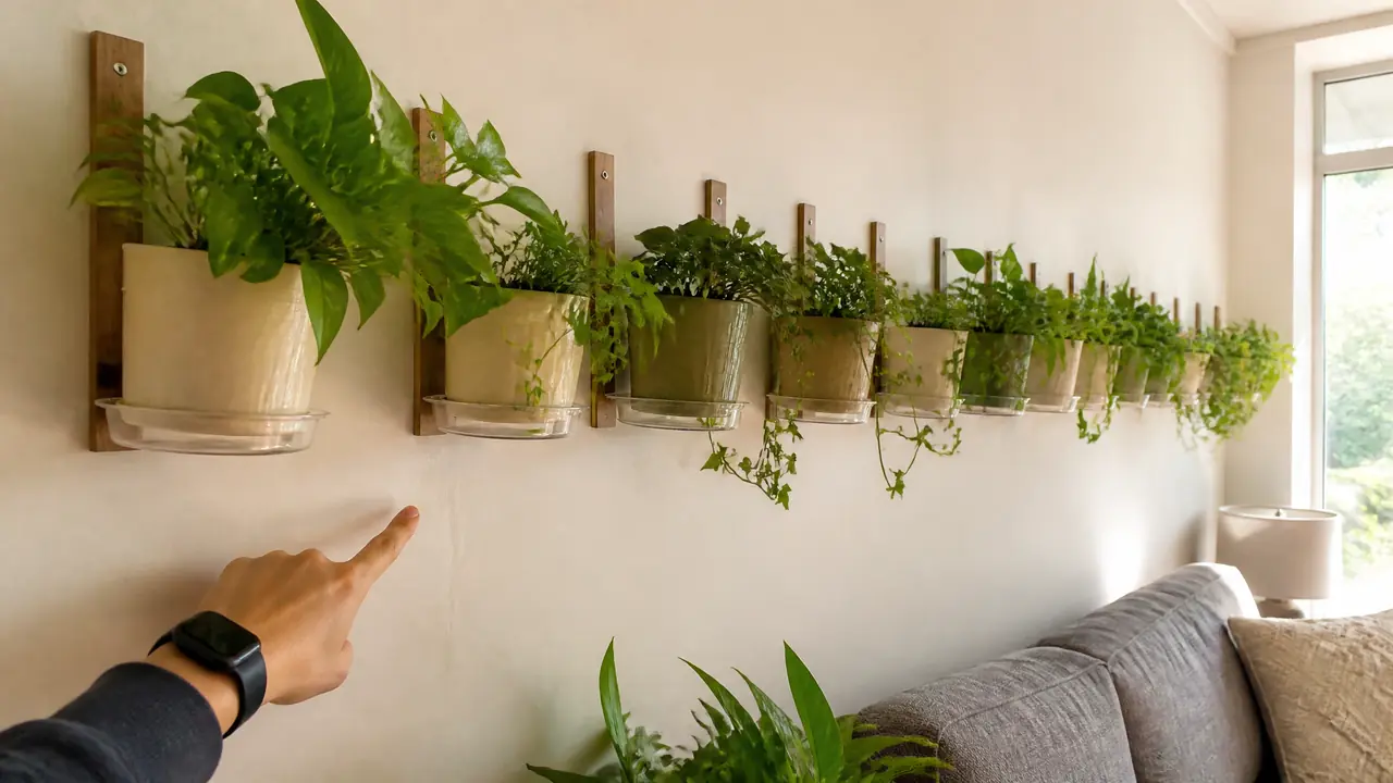 室内墙体绿植伤墙吗？返潮、掉皮和打孔的三笔账