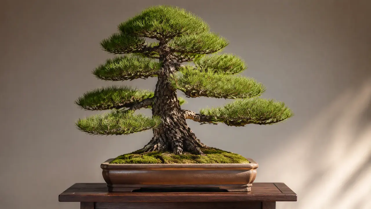 绿植盆景图片怎么看出门道？造型流派和树形识别赏图指南