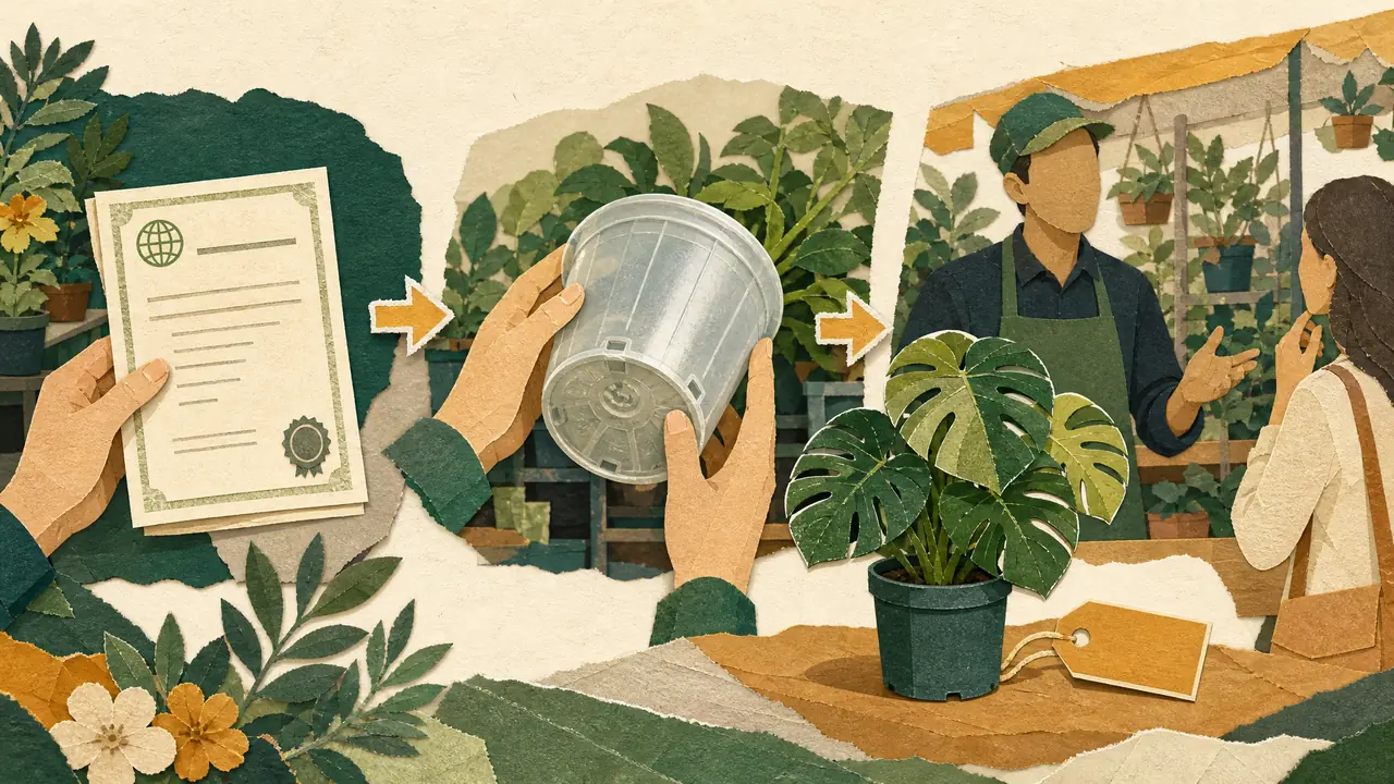 进口盆栽绿植的水有多深？查单翻盆问周期，三个动作验真伪
