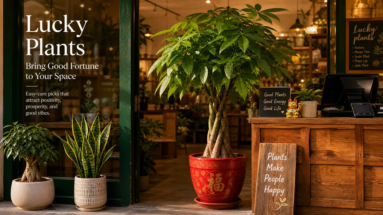 店里招财绿植为什么都摆收银台后？来历和摆法一次说清