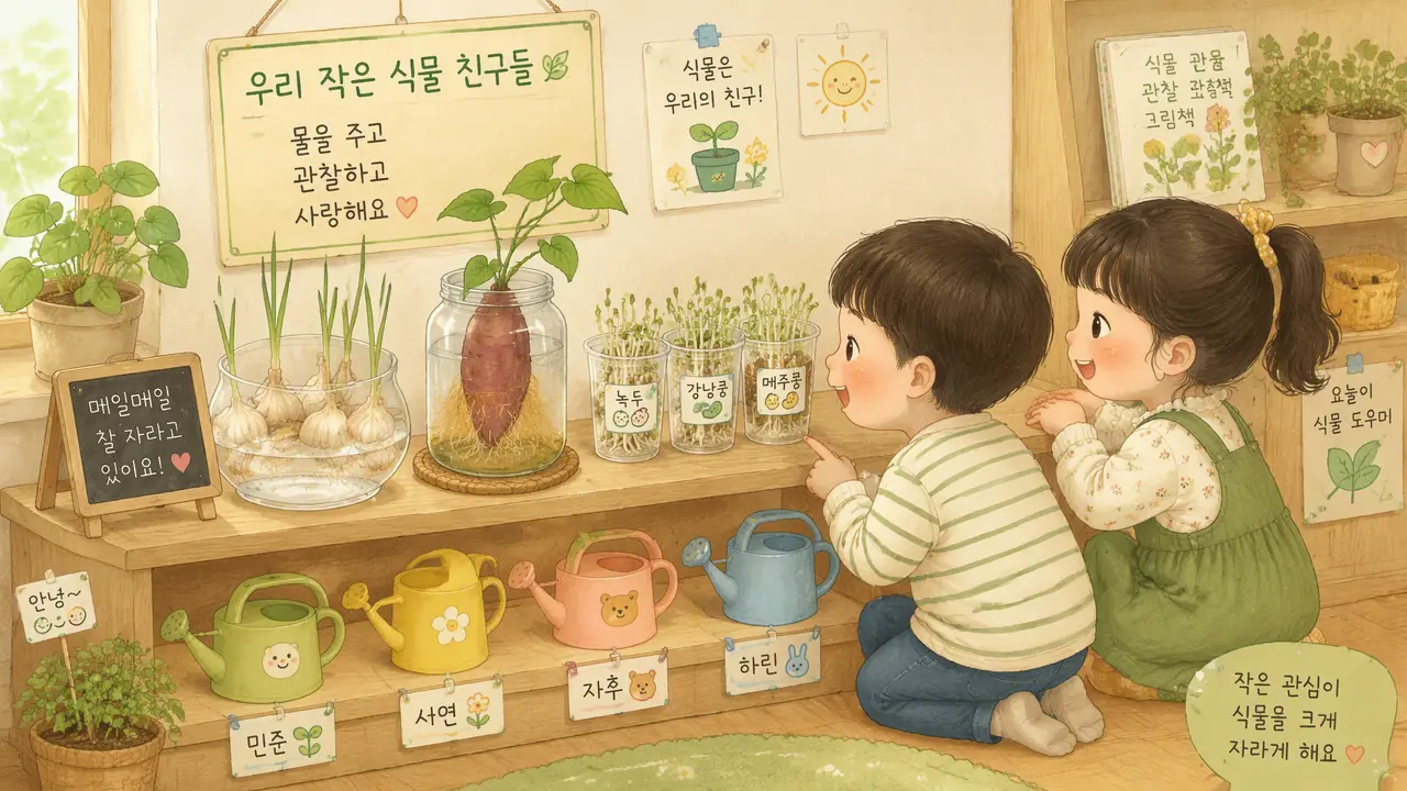 幼儿园绿植区怎么布置？安全名单和让孩子参与的认养玩法